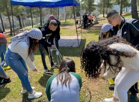 زيارة مجموعة من الناصرة لمجموعة من القدس.