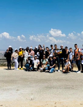 مجموعة أم الفحم تلتقي بمجموعة العيسويّة في القدس.